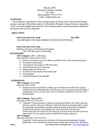 Sample Resume Before Professional Writing