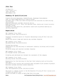 Sample Resume Before Professional Writing