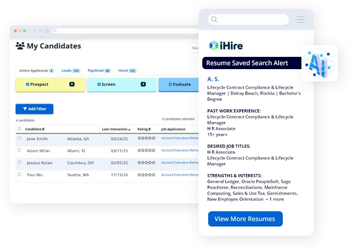 image of AI-powered talent sourcing